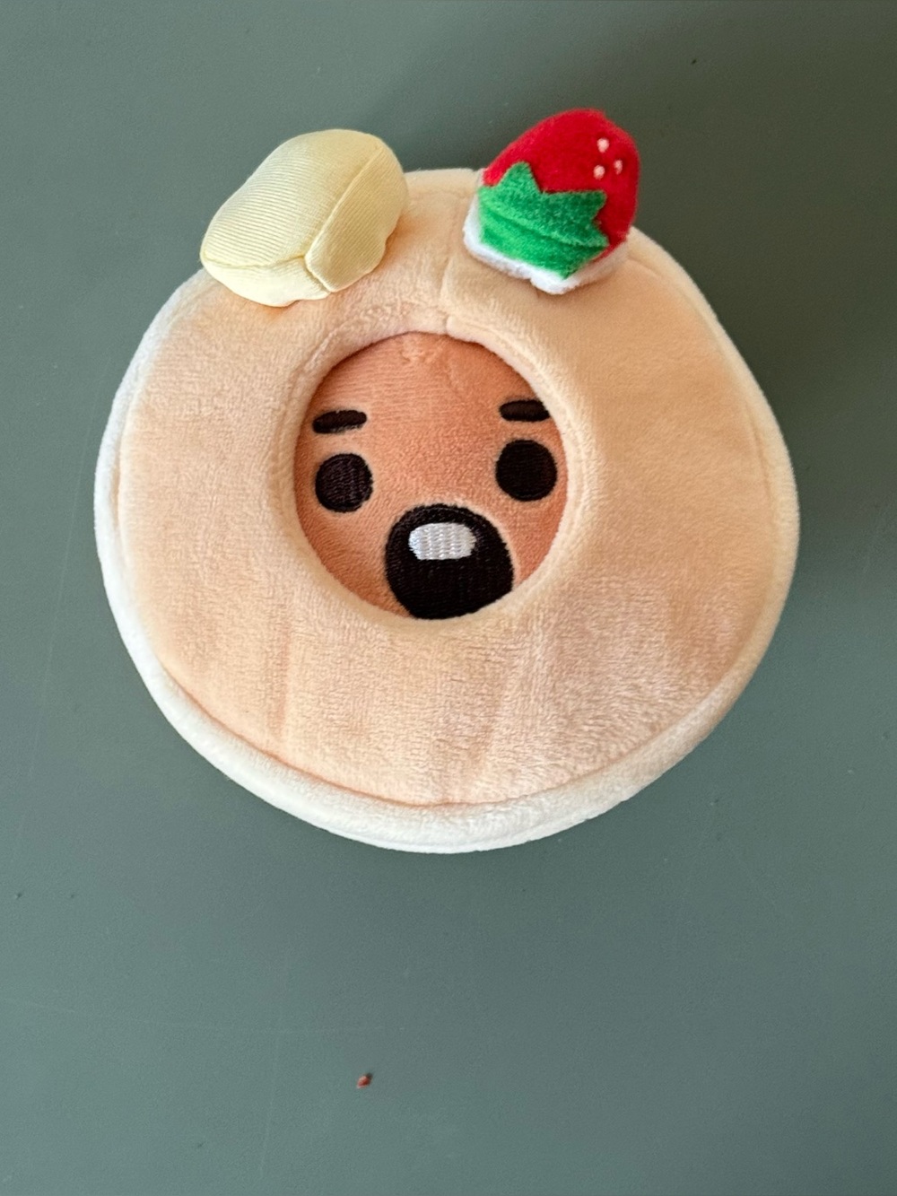 BT21 SHOOKY SWEET THINGS doughnut PLUSH KEYRING